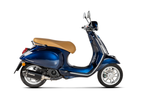 Akrapovic Slip-On Line (SS) for Vespa Primavera 125 / S / Touring / Sprint 2026 S-VE125R2-HZBL